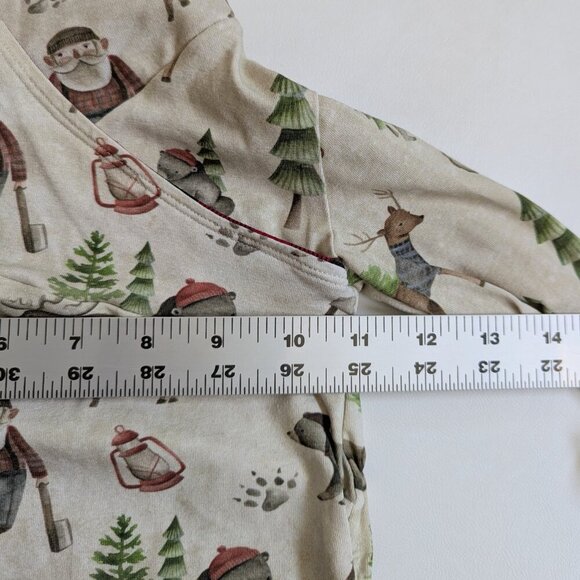 Grow With Me Style Toddler Boy Romper Playsuit Age 1-3 Years Lumber Jack Print - Picture 4 of 10